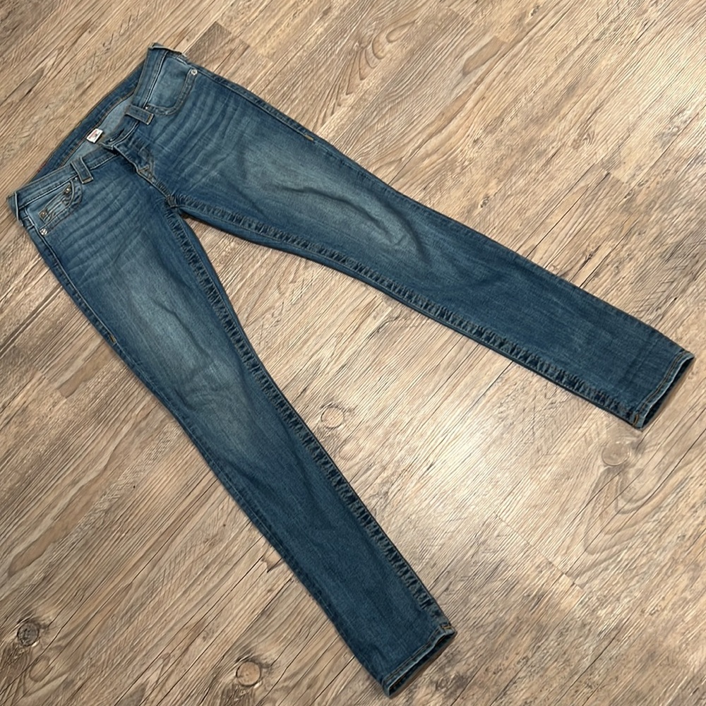 True Religion - Stella Skinny Jeans - Ocean Floor